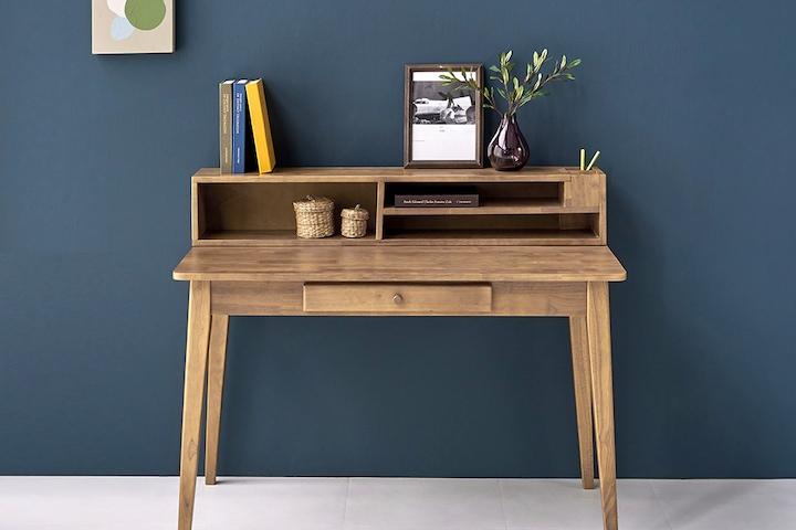 오던 원목 책상 1200