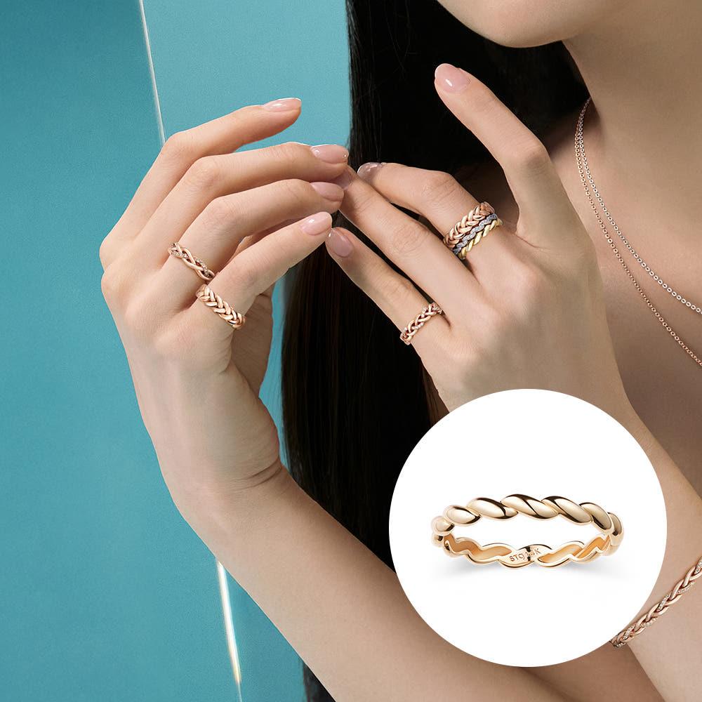 [스톤헨지] 브레이드 14K 반지 SA25A44U