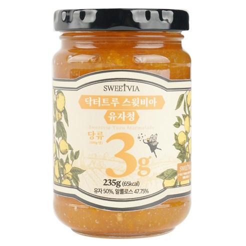닥터트루 스윗비아 유자청, 235g, 1개입, 1개 - 유자차 | 쿠팡