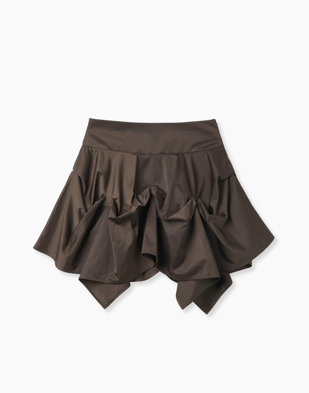 KILÓ MINI SKIRT (BROWN)