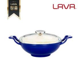 [정품] 라바 주물 베이비 웍 세이블 블루 16cm