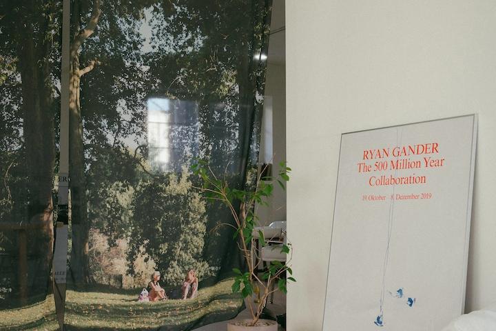 St.Jame's Park 런던 쉬폰 패브릭 포스터 가리개커튼 long ver.