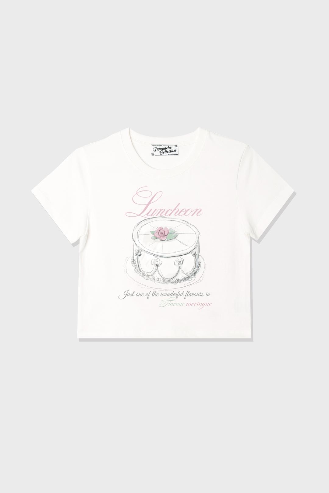 VINTAGE CAKE CROP T-SHIRT