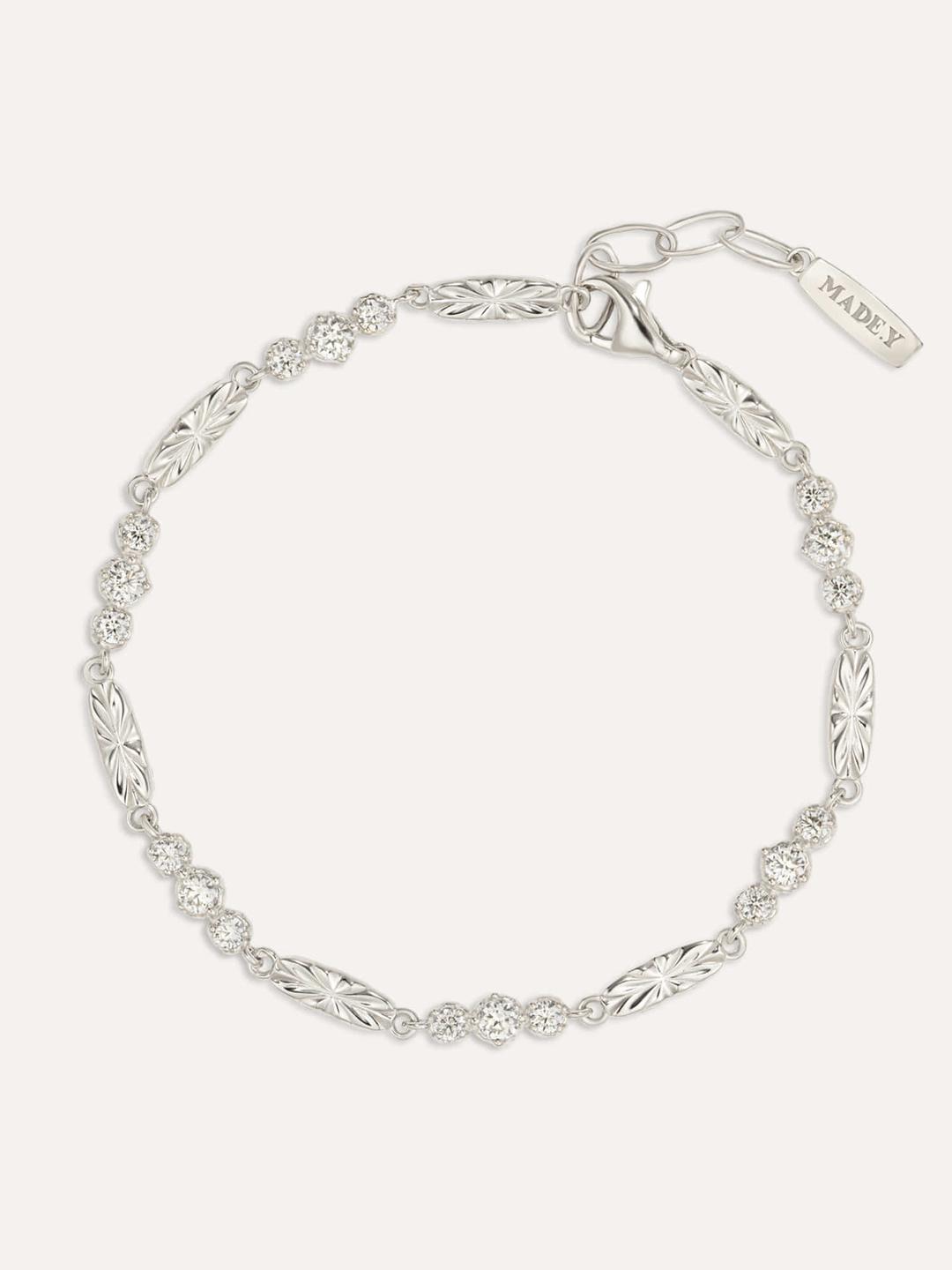 [925silver]빛의조각 유닛 카브 팔찌