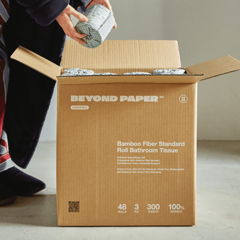 노브레이너 나무를 베지않는 휴지 비욘드페이퍼(48롤) - 고급롤화장지(3겹이상) | 쿠팡