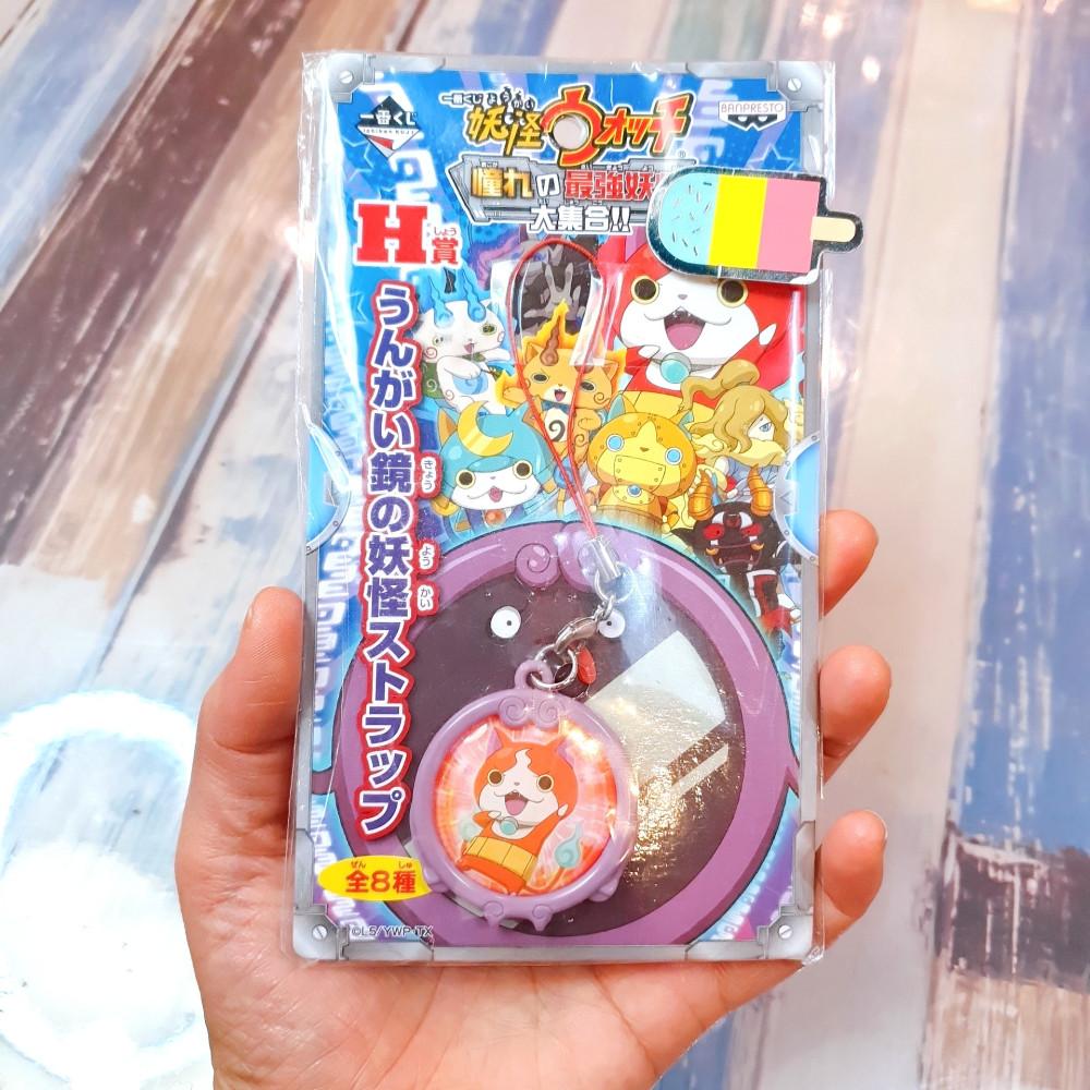 반프레스토 요괴워치 캐릭터 이미지 메라 메달 스트랩 굿즈 지바냥 확정 단품