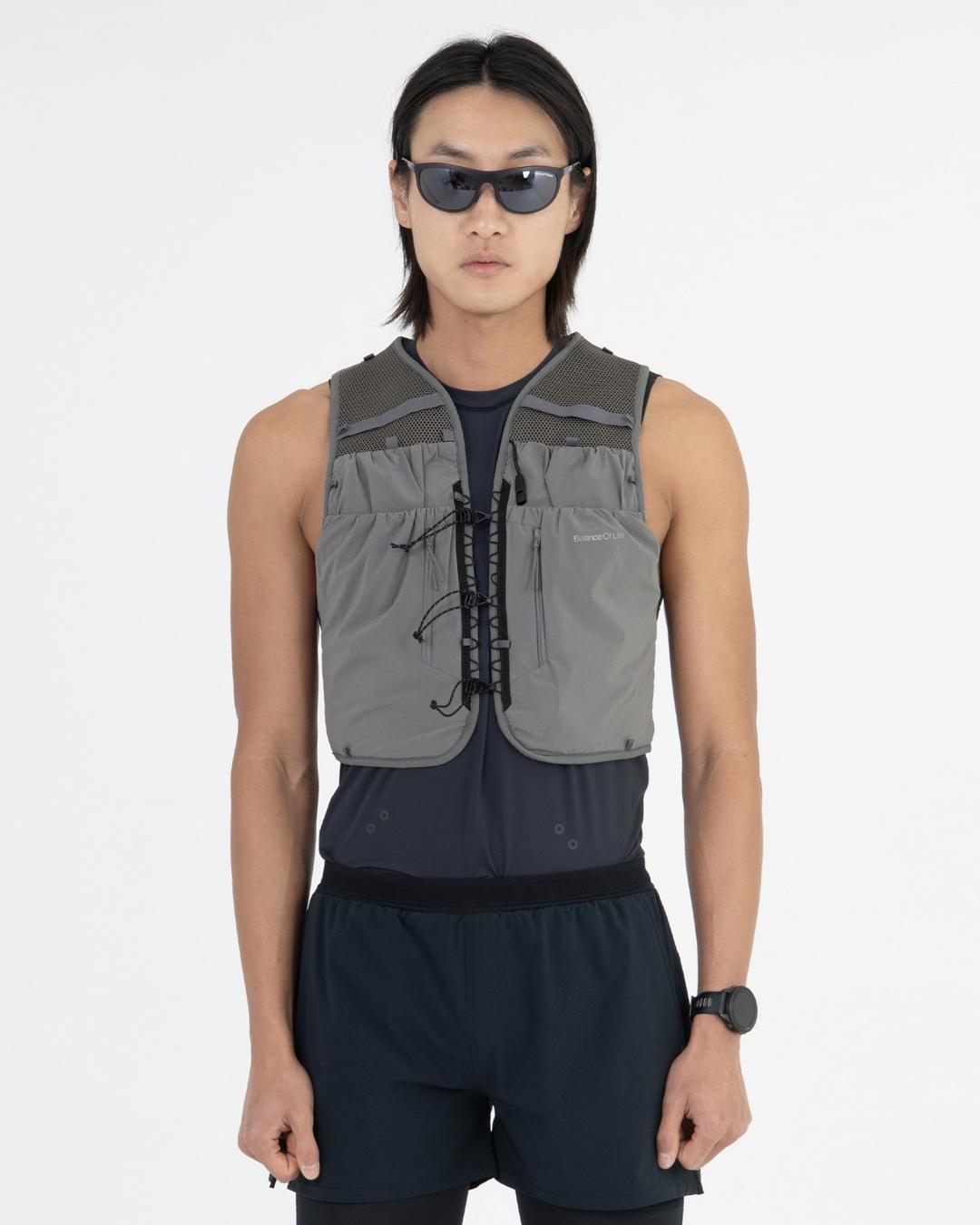 Performance Vest, Washed Grey