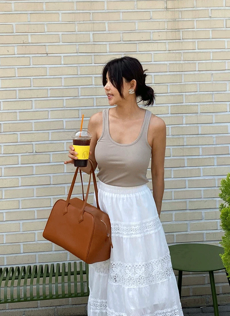 슬림 골지 슬리브리스