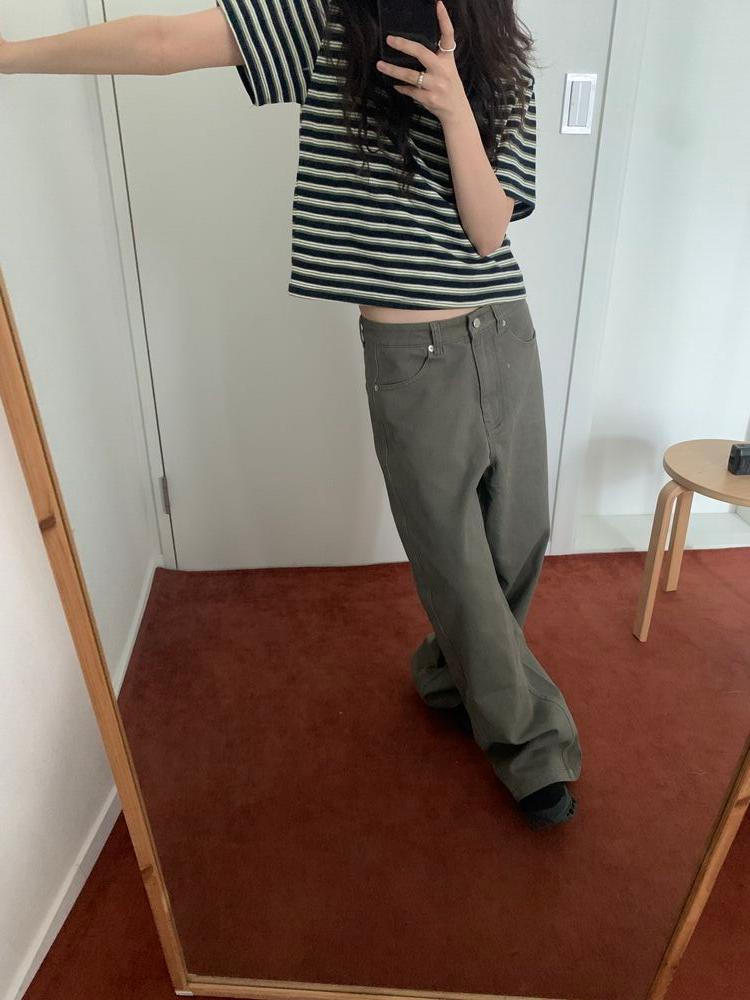 Youth curved pants (2c)