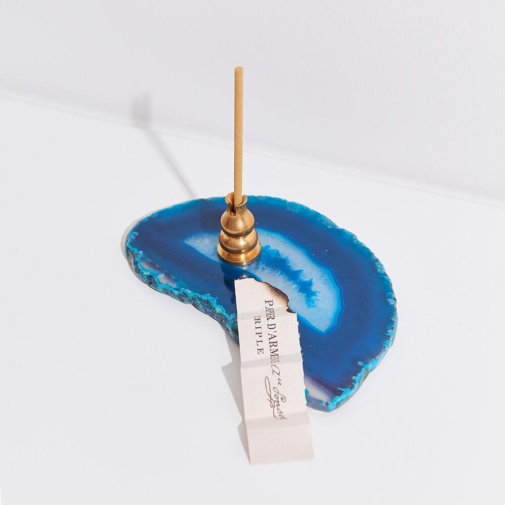 렐리어스 크리스탈 인센스 홀더 플레이트 - Blue