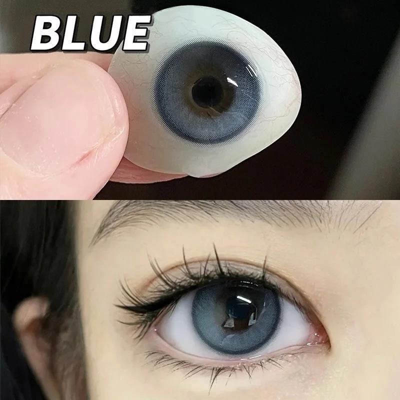 Basque Ice Blue Contact Lenses(12 months wear)