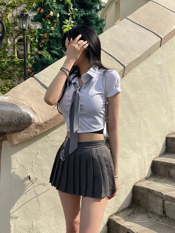 May pleats skirt