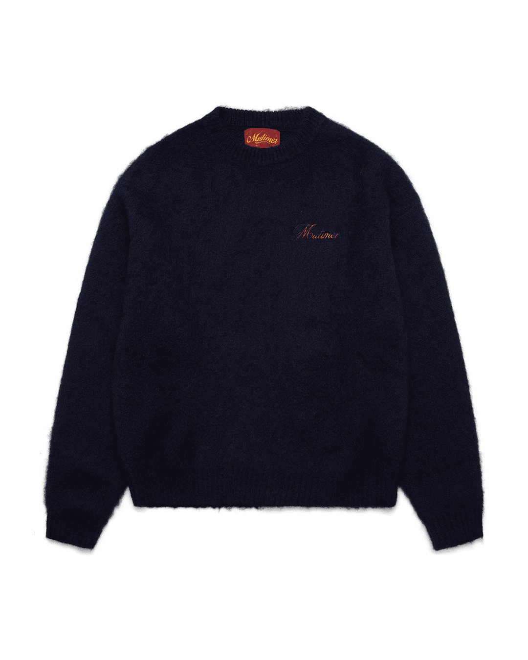 Shaggy Mohair knit (Navy) - L