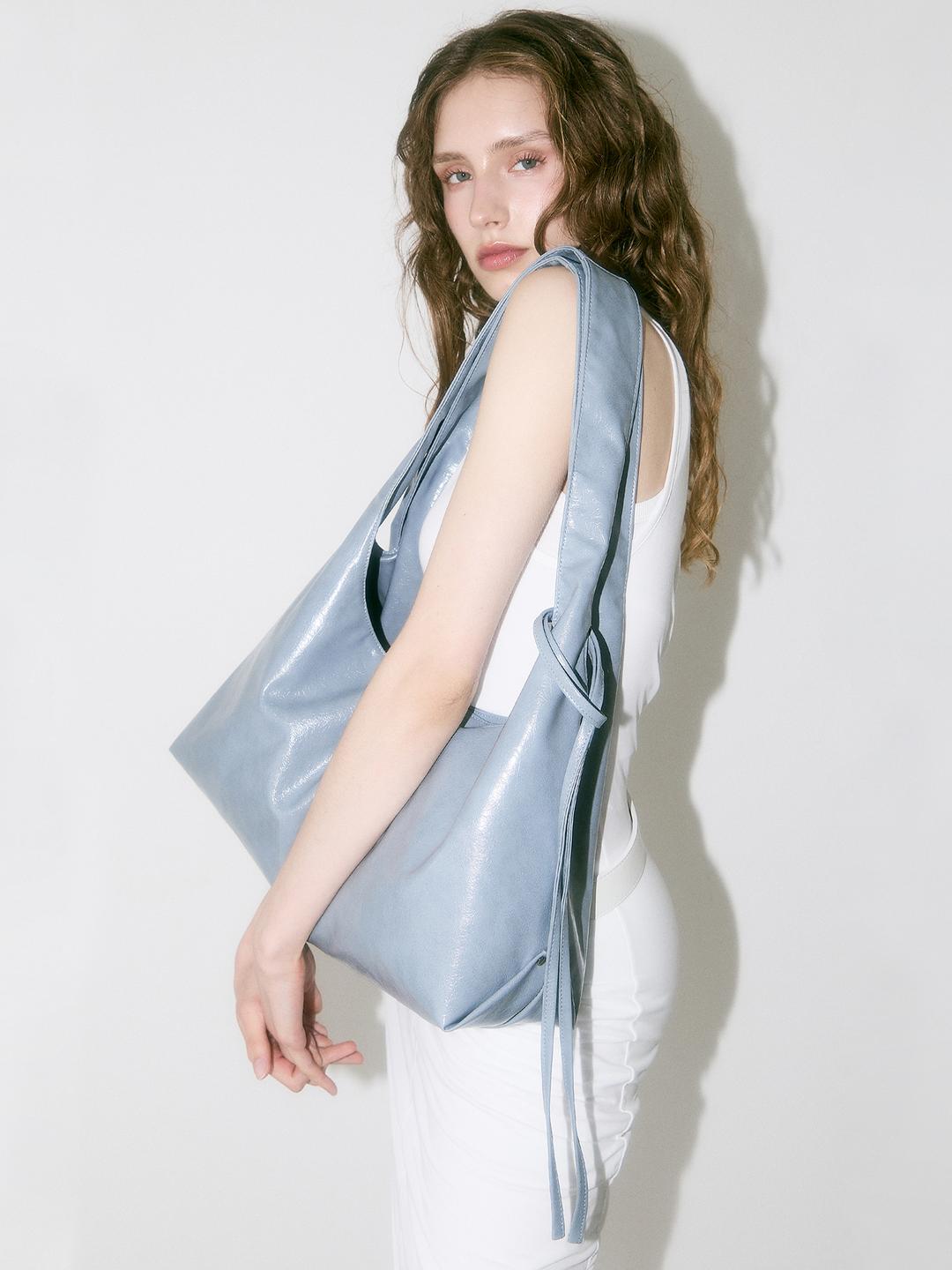 Luster Slouch Bag [Blue]