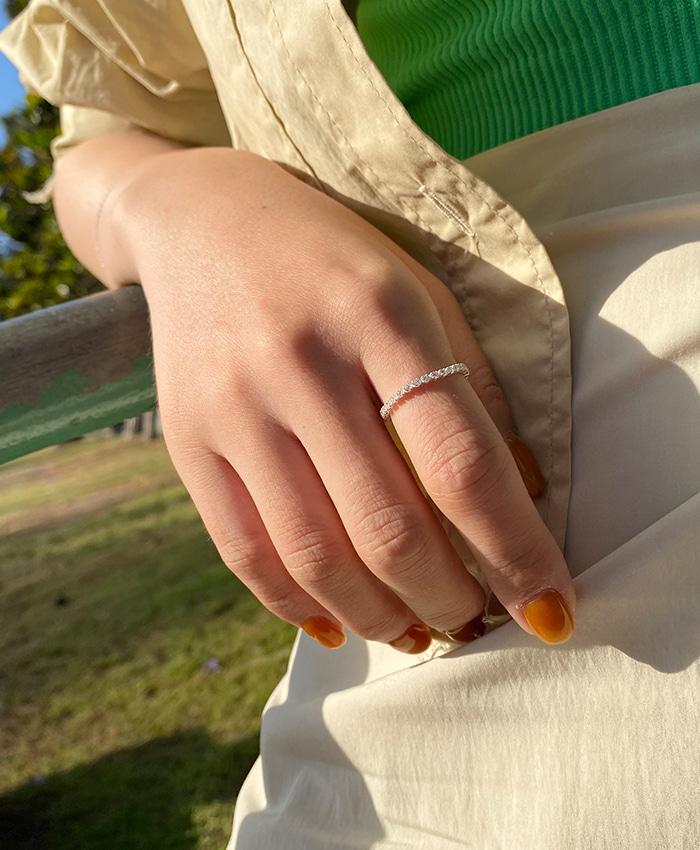 [925 silver] Cinq.silver.188 / clair nuit ring