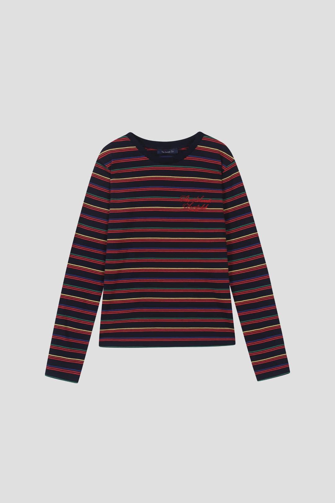 Multi Striped T-shirt (NAVY)