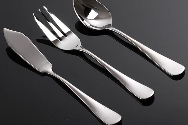 고급 스테인리스 호텔 커트러리 포크 나이프 스푼 양식기