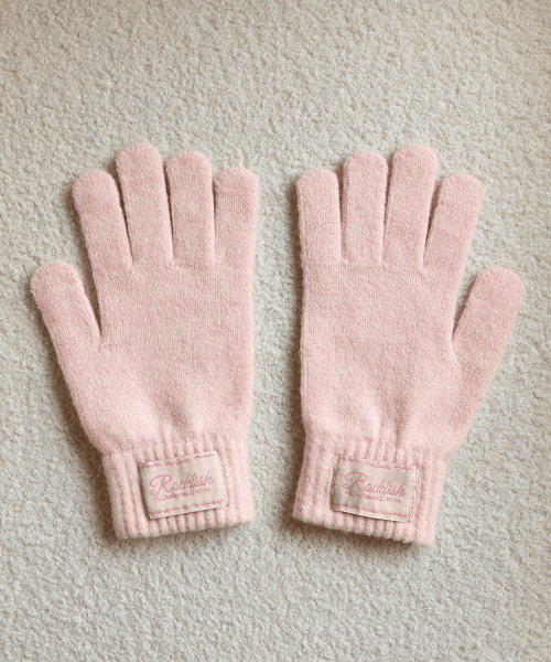 FLUFFY SHORT GLOVES - 9 colors