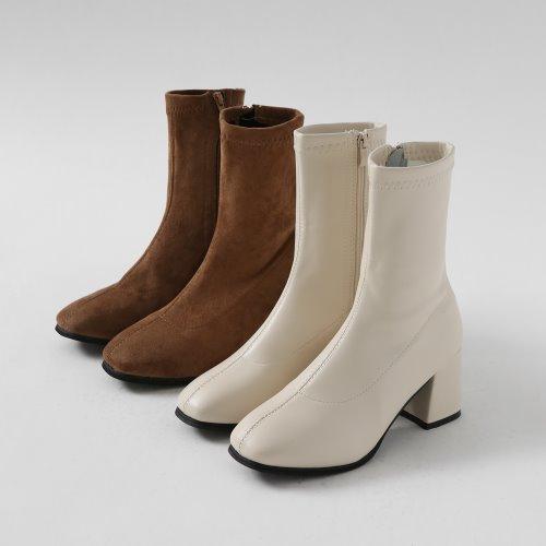 디망쉬 미들힐 앵클 삭스부츠