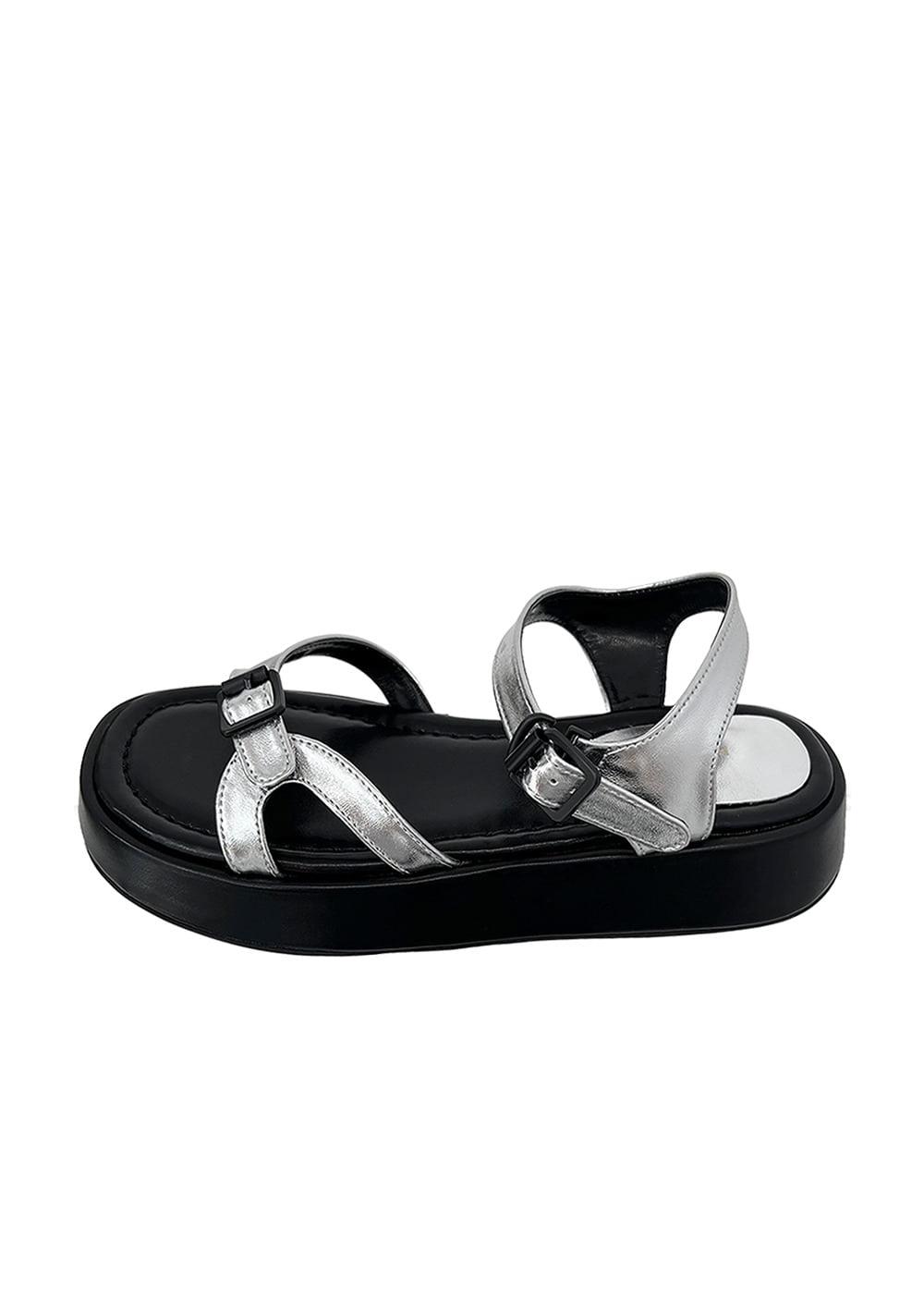 no.128 silver parva sandal