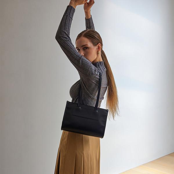 musee _ tote (뮤지 토트)  blk