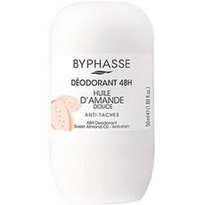 바이빠세 롤 온 데오드란트 스위트 아몬드 오일 48H, 50ml, 1개