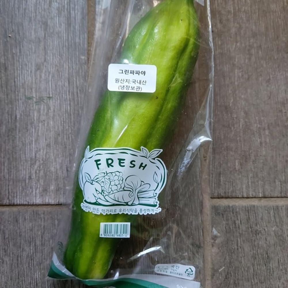 그린파파야 1개 국내산 쏨땀샐러드 파파야 국내산