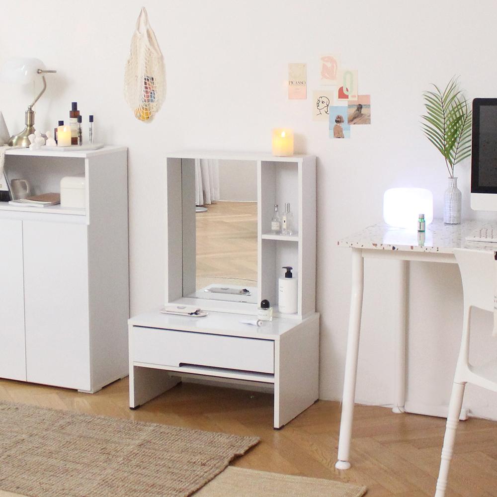 텐스페이스 루체 좌식 600 수납겸용 화장대 LS101