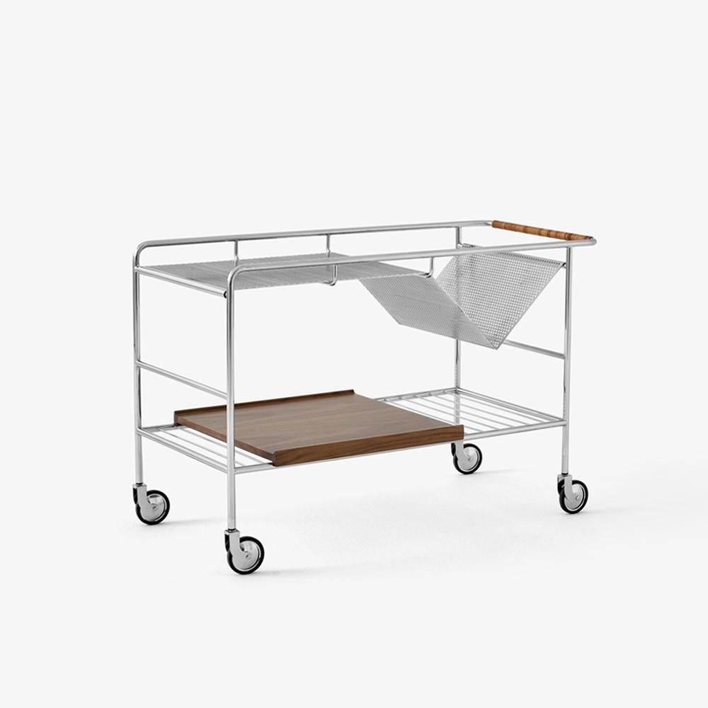 [&Tradition] Alima Trolley / NDS1 (Chrome/Walnut)