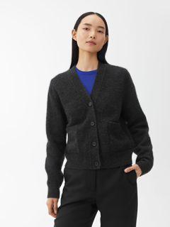 알파카 & 메리노 가디건