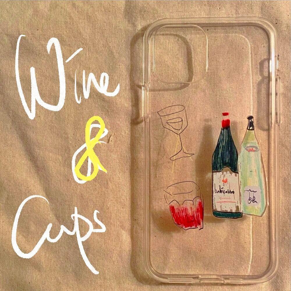 babicasso Phone Case[와인과 컵]