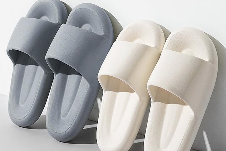 푹신한 층간소음 실내화 슬리퍼 라운드거실화