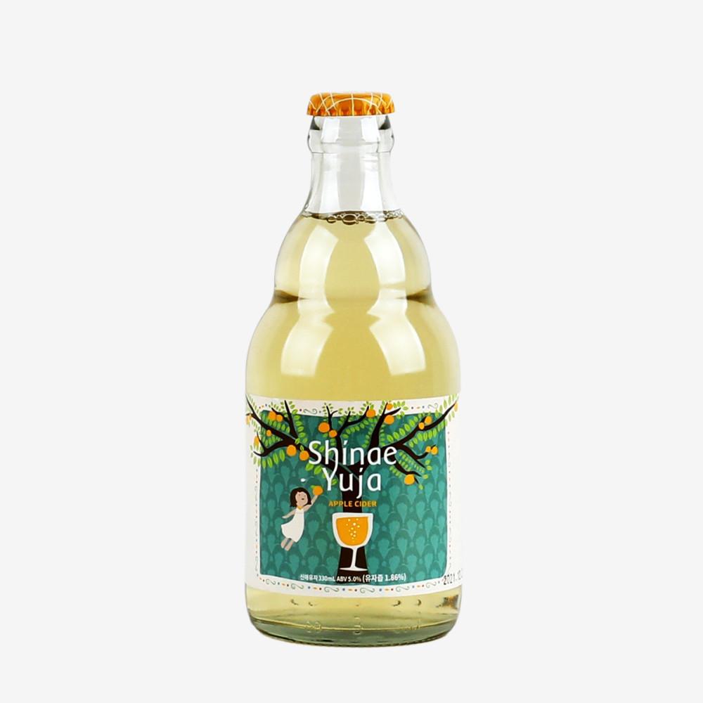 신애유자 5도 330ml 댄싱사이더 컴퍼니