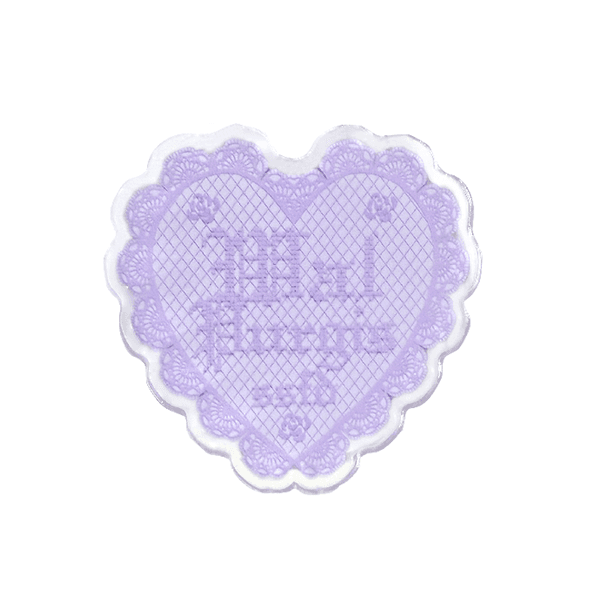 발푸르기스 하트 레이스 아크릴 스마트톡 (맥세이프)