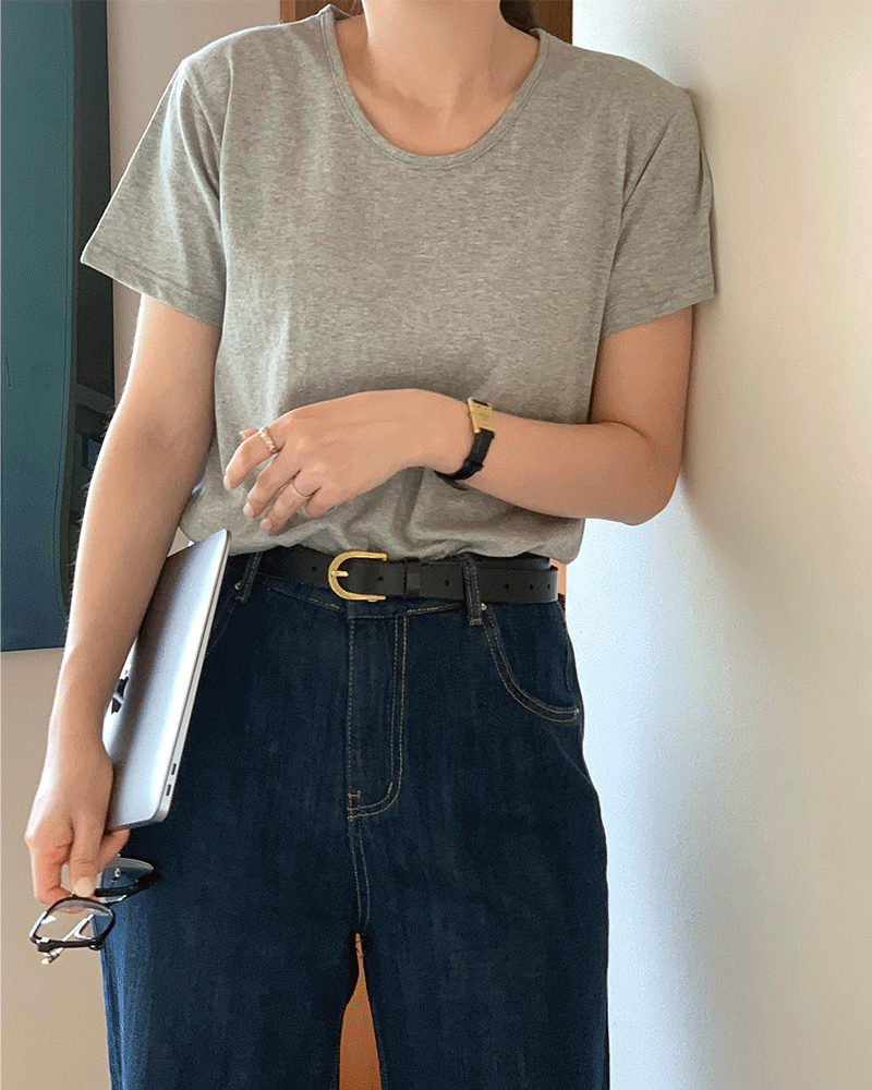 보틀 베이직 티셔츠