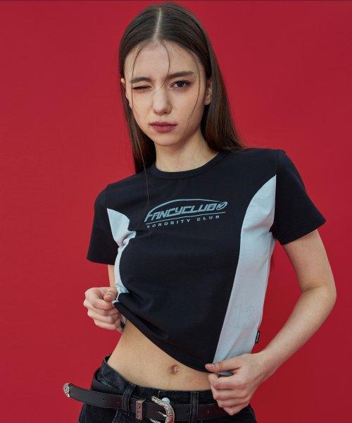 [NF] 소로리티 스탠다드 티 (BLACK)_F23QB471