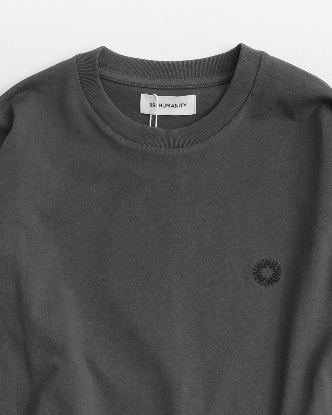 EVERYDAY LOGO LONG SLEEVE (CHARCOAL)