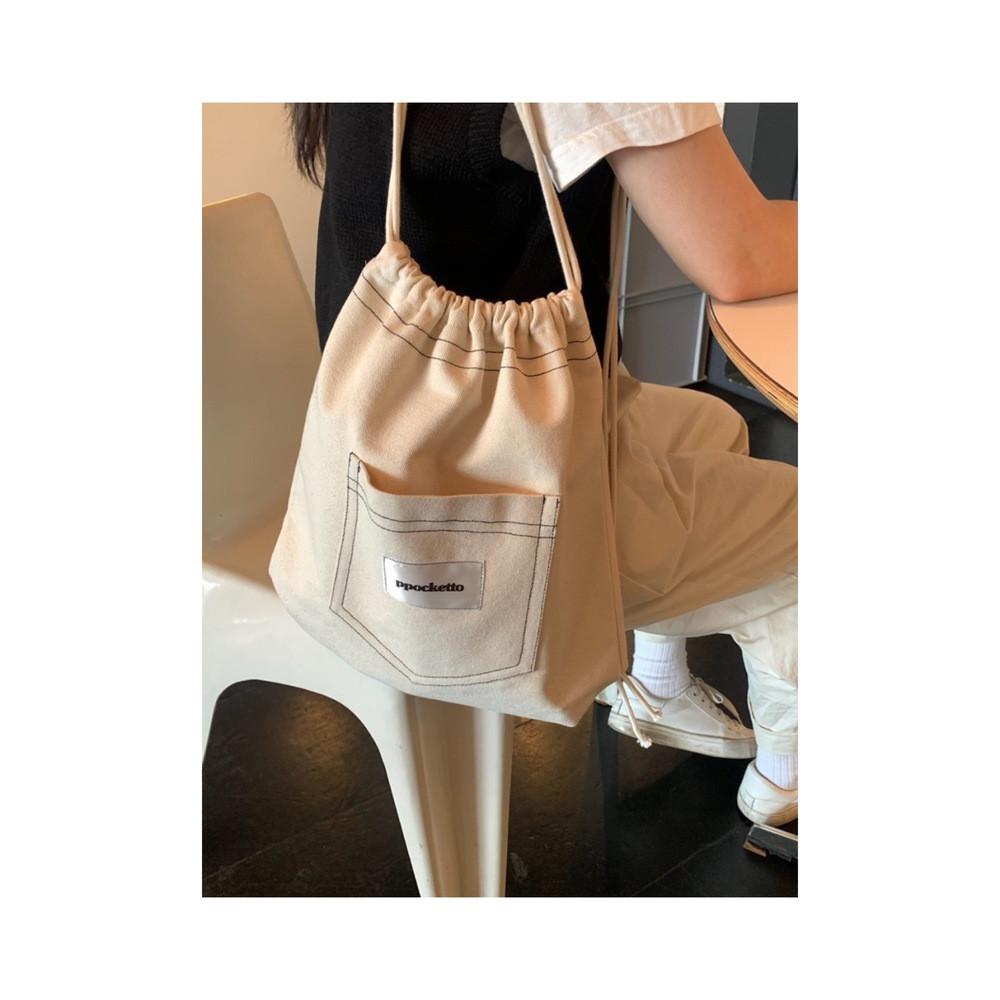 ppocketto ivory string bag 뽀겟또 아이보리 스트링백