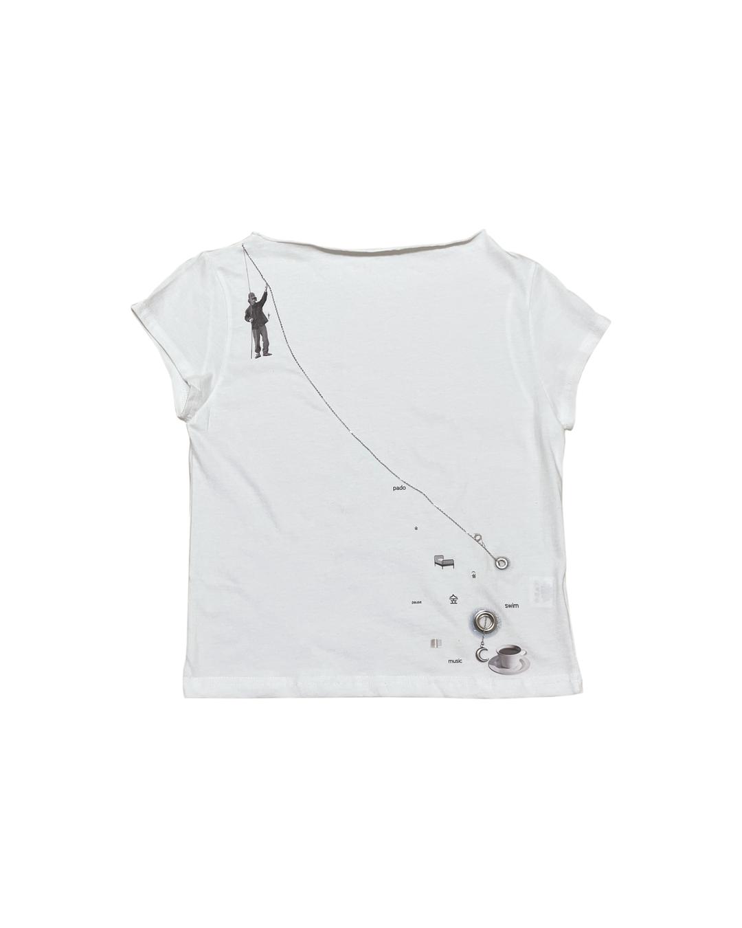 Hook! T-shirts (boat neck ver.)