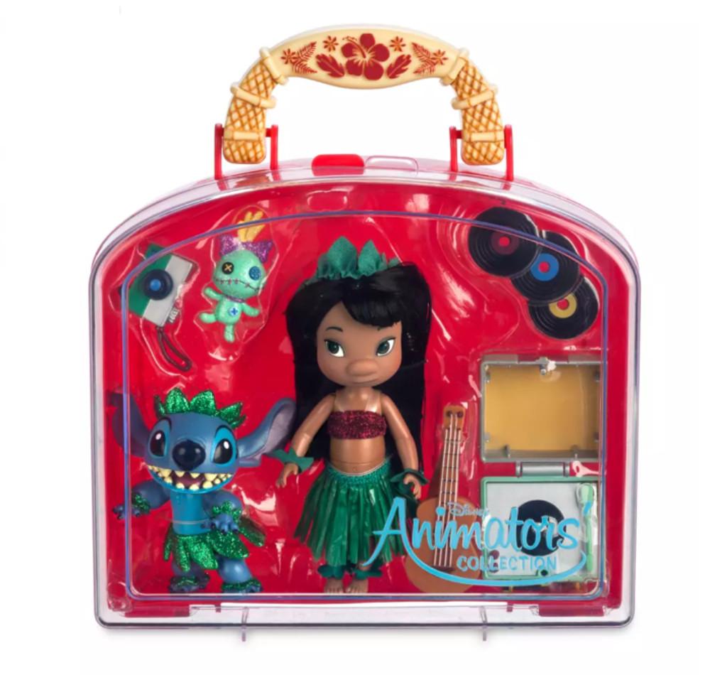 디즈니 신상 릴로와스티치 미니 베이비돌 플레이 세트