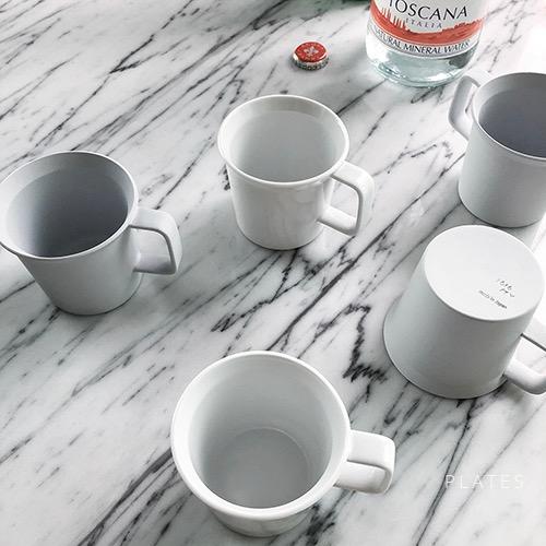 1616 아리타 커피컵 핸들 WHITE / GRAY