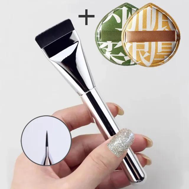 스파츌라형 파운데이션 브러쉬 + 2개 애기궁댕이 세트