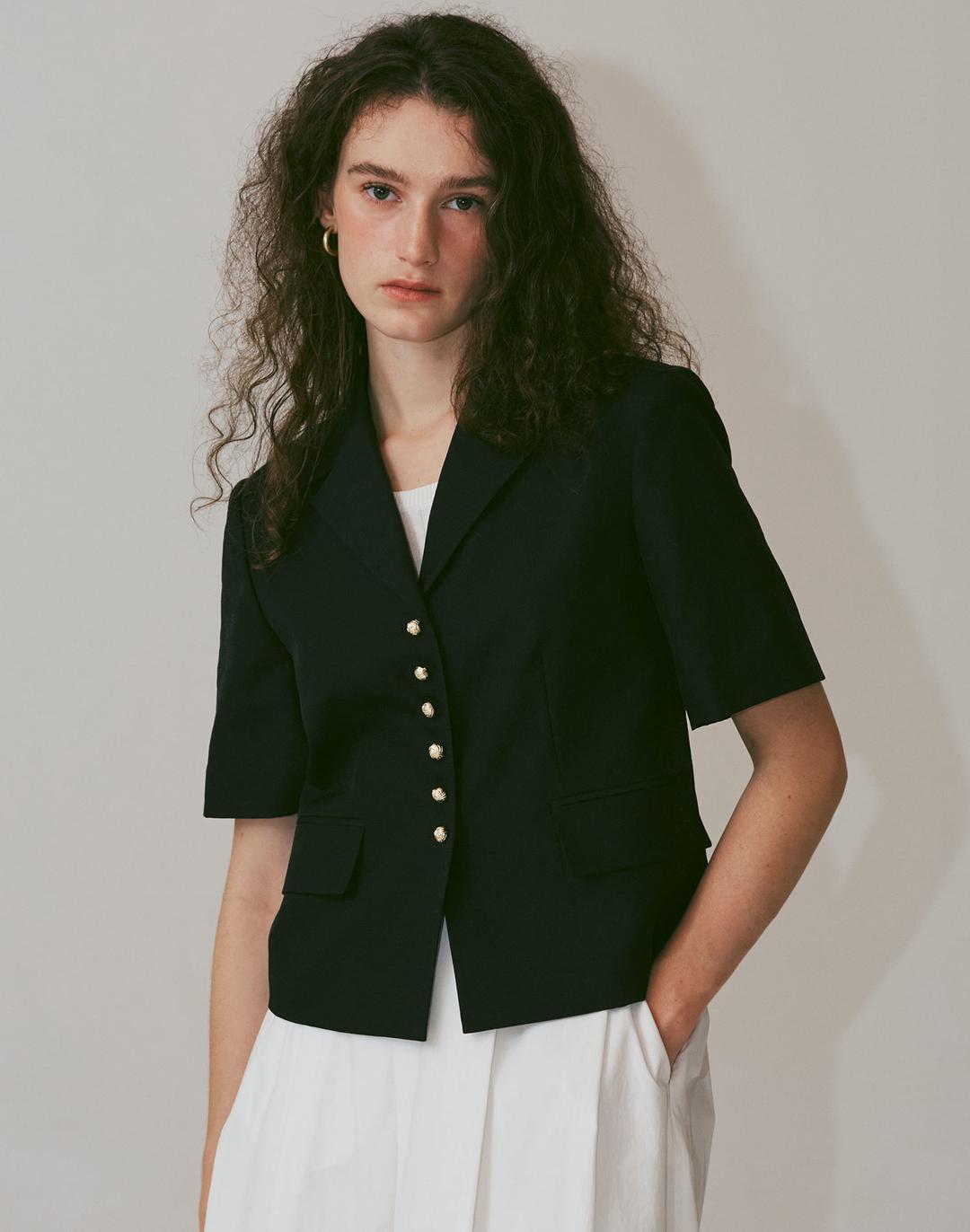 [LF몰단독]Summer Half Sleeve Jacket_NAVY