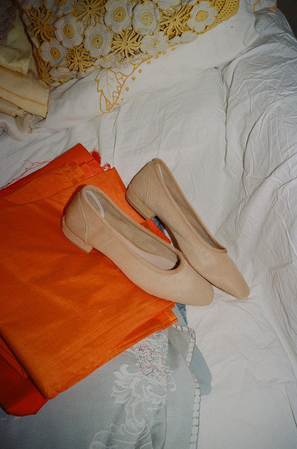 SERAFINA FLAT, CAMEL - CAMEL / 35
