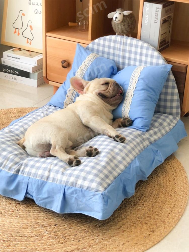 강아지 해먹 고양이 침대 대형견 매트 하우스 쇼파 쿠션 따뜻한 푹신한