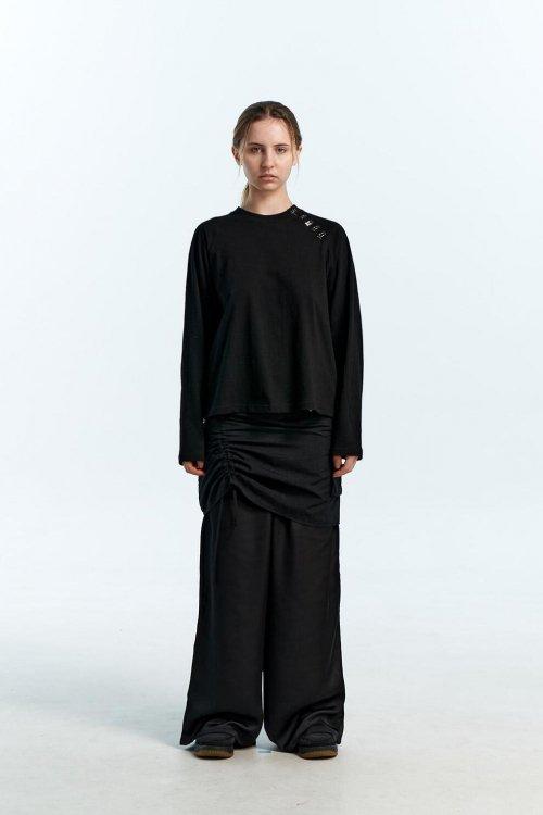 후크드 슬리브 (블랙)