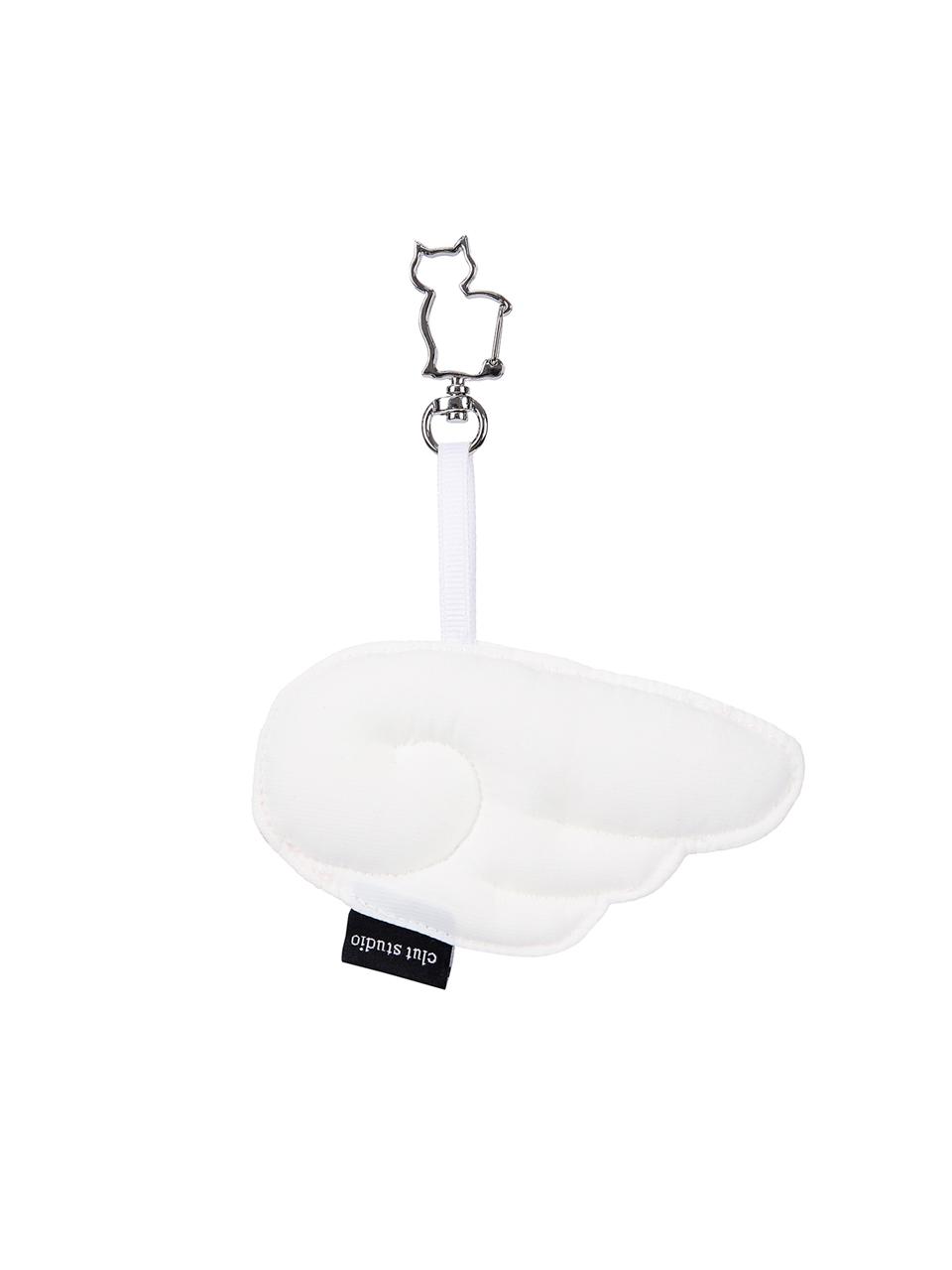 ★5/23 순차배송★ ♪Puffy Wing Keyring - WHITE ♫