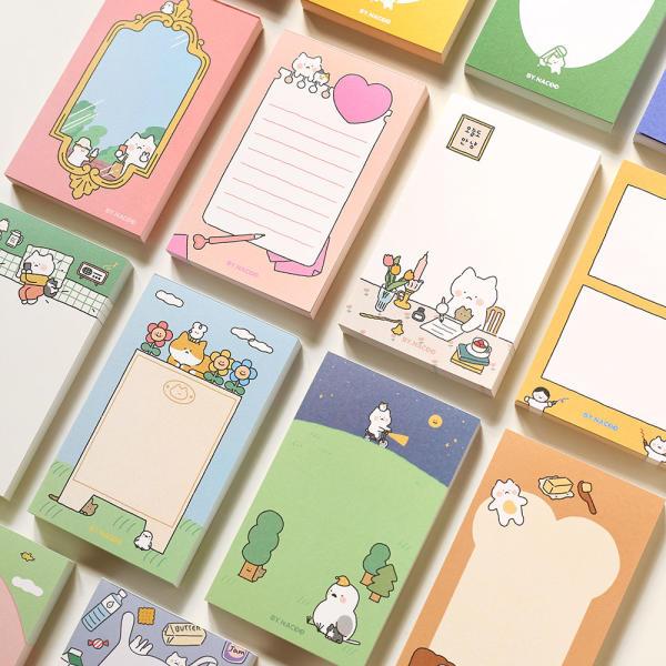 [바이나쿠] 안냥2 메모지