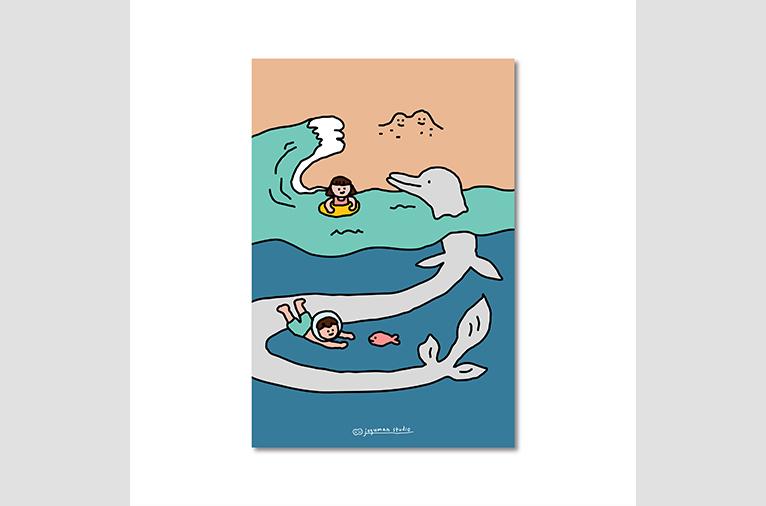 [조구만] 여름방학 엽서 (재입고)