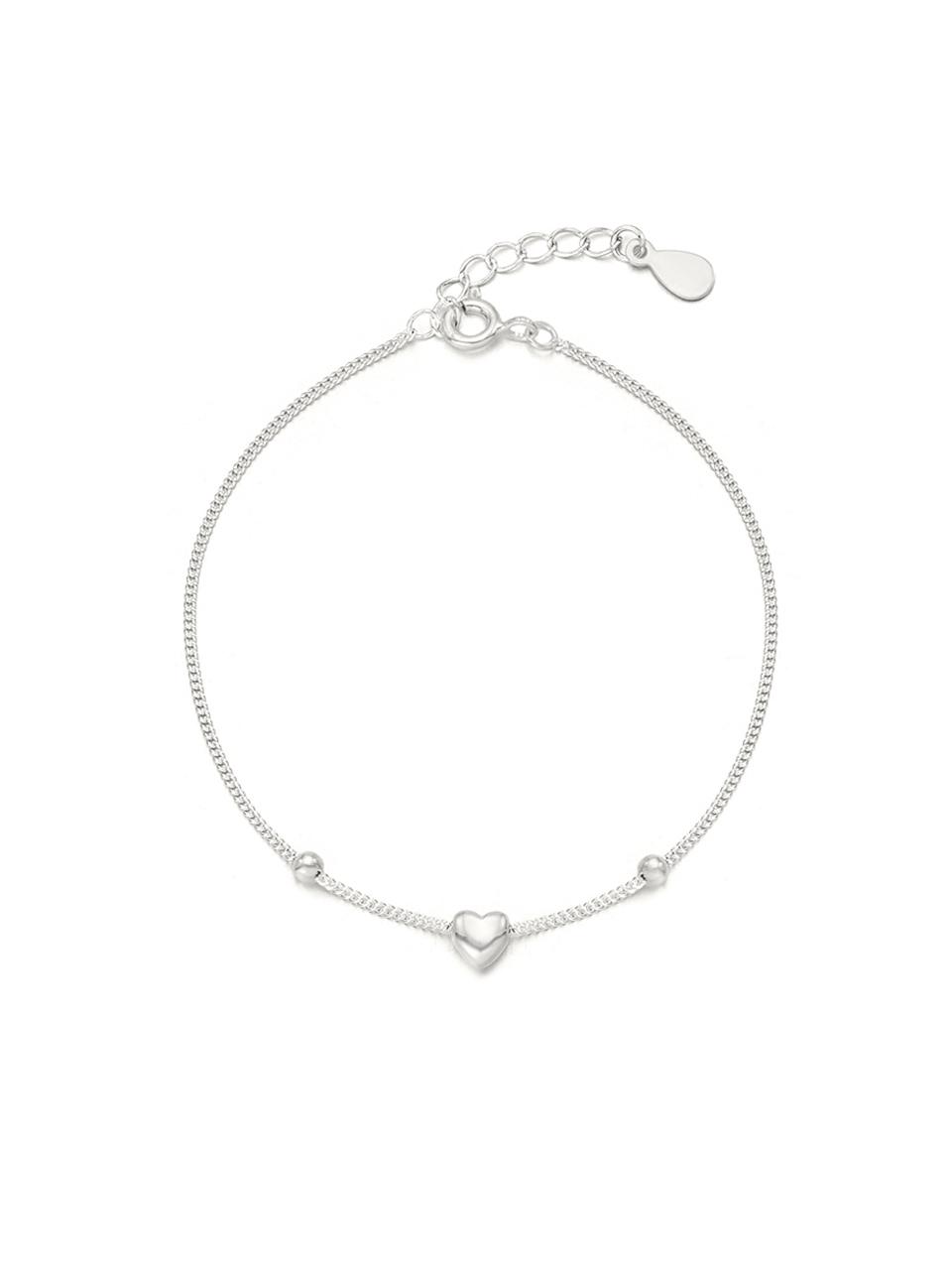 daily mini heart bracelet